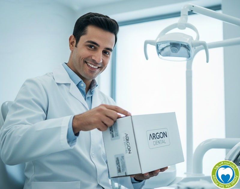 خرید مستقیم و عمده فیکسچر و اباتمنت آرگون از نمایندگی رسمی آرمان ایده طب پویا